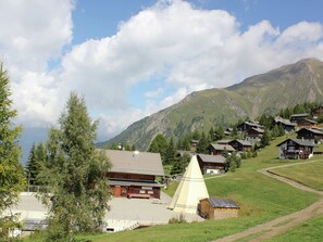 Exterior - Apartment in Rosswald With Balcony, Parking & Ski-storage (Termen)