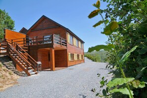 Chalet | Exterior - Holiday Home in Ardennes Near Castle & Nature (La Roche-en-Ardenne)
