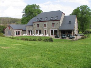 House | Exterior - Holiday Home in Tenneville With Private Sauna (Tenneville)