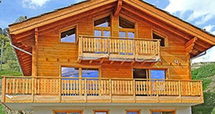 Comfortable and Charming Chalet With Internet Access and Open Fire log