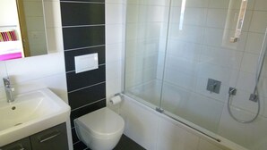 House | Bathroom - Comfortable and Charming Chalet With Internet Access and Open Fire log (Heremence)
