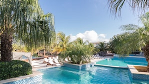 Outdoor pool - Modern Holiday Home Near Mambo Beach in Willemstad (Willemstad)