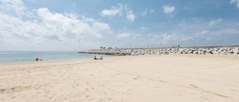 Accommodatie ligt op het strand