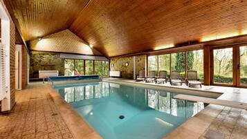 Indoor pool, outdoor pool
