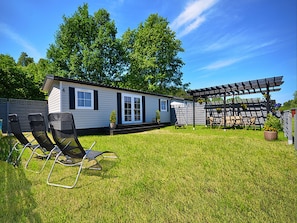 House | Exterior - New Bungalow Near the Sea With Spa Tub, Terrace, Swimming Pool, Pond (Darlowko)