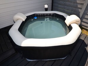 Spa - New Bungalow Near the Sea With Spa Tub, Terrace, Swimming Pool, Pond (Darlowko)