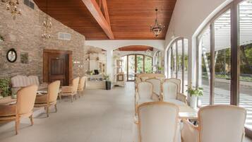 Sitteområde i lobbyen