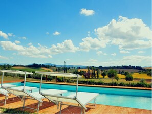 Pool - Modern Farmhouse Apartment in San Gemini With Swimming Pool (San Gemini)