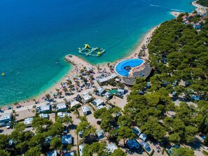 Beach nearby, beach bar - Amadria Park Deluxe Beach Mobile Home  (Sibenik)