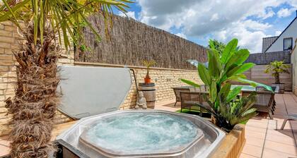 Modern Holiday Home in Avelgem with Sauna & Hot Tub
