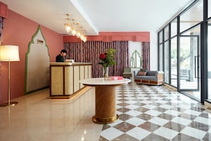 Lobby sitting area