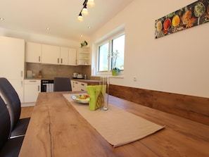 Dining - Modern Holiday Home in Itter With Garden (Itter)