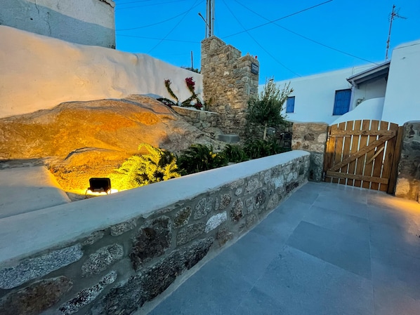 Grand Apartment, 2 Bedrooms, City View | Terrace/patio