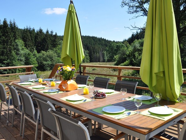Balcony - Magnificent Detached House With Sauna for Nature Lovers (Houffalize)