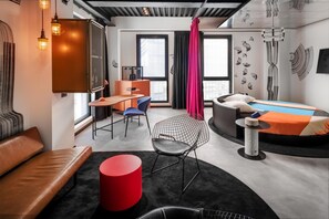 Suite (Play Room) | Down comforters, in-room safe, desk, free WiFi - The Social Hub Bologna (Bologna)