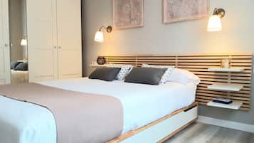 2 bedrooms, desk, iron/ironing board, free WiFi
