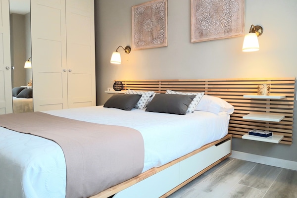 2 habitaciones, escritorio, tabla de planchar con plancha y wifi gratis