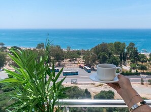 Deluxe-Apartment | Blick vom Balkon