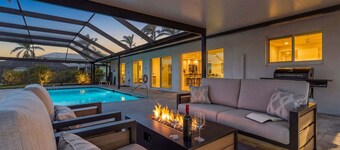 Waterfront luxury with Private Beach & pool! - Villa Good Vibes - Ft Myers Beach - Roelens Vacations