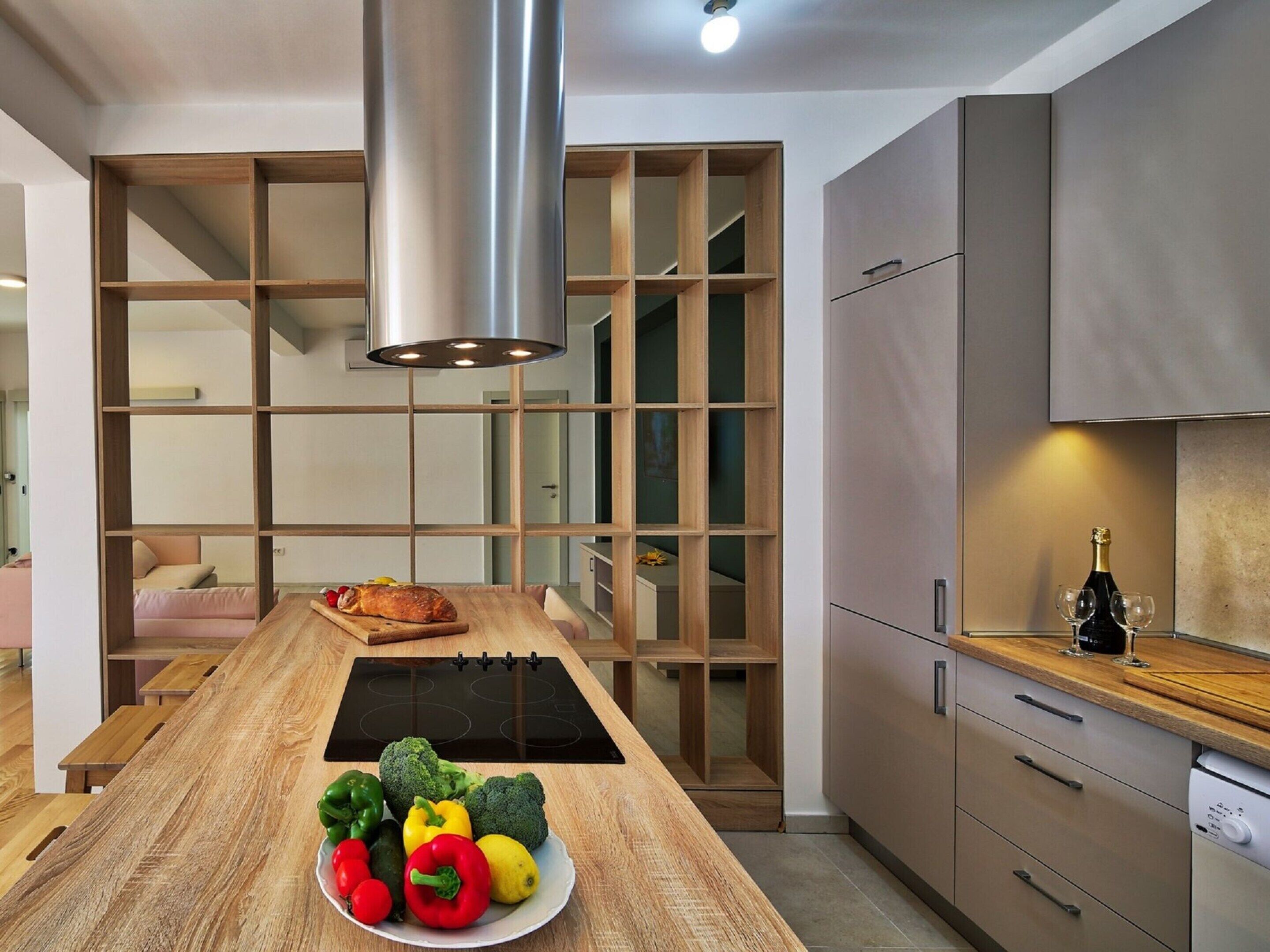 Villa | Private kitchen | Electric kettle, high chair