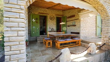 Ferienhaus | Balkon