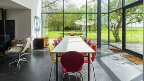 Dining - Ecological House near Maredsous (Anhee)
