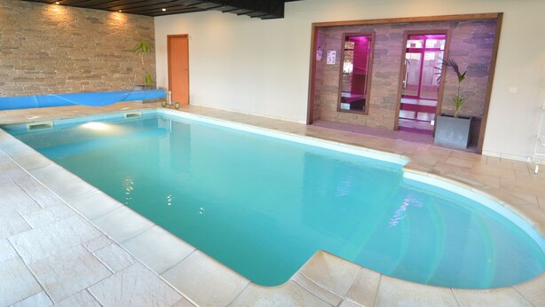 Pool - Spacious Holiday Home in Waimes With Heated Indoor Pool (Waimes)
