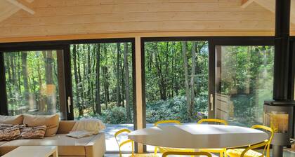 Modern Chalet Located in the Woods
