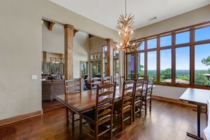 Dining - C L Ranch - Luxury estate with pool, hot tub, and outdoor kitchen! (Fischer)