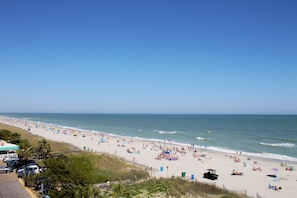 On the beach
