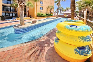 Indoor pool, a heated pool