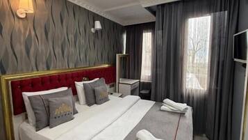 Minibar, chambres insonorisées, Wi-Fi gratuit, draps fournis