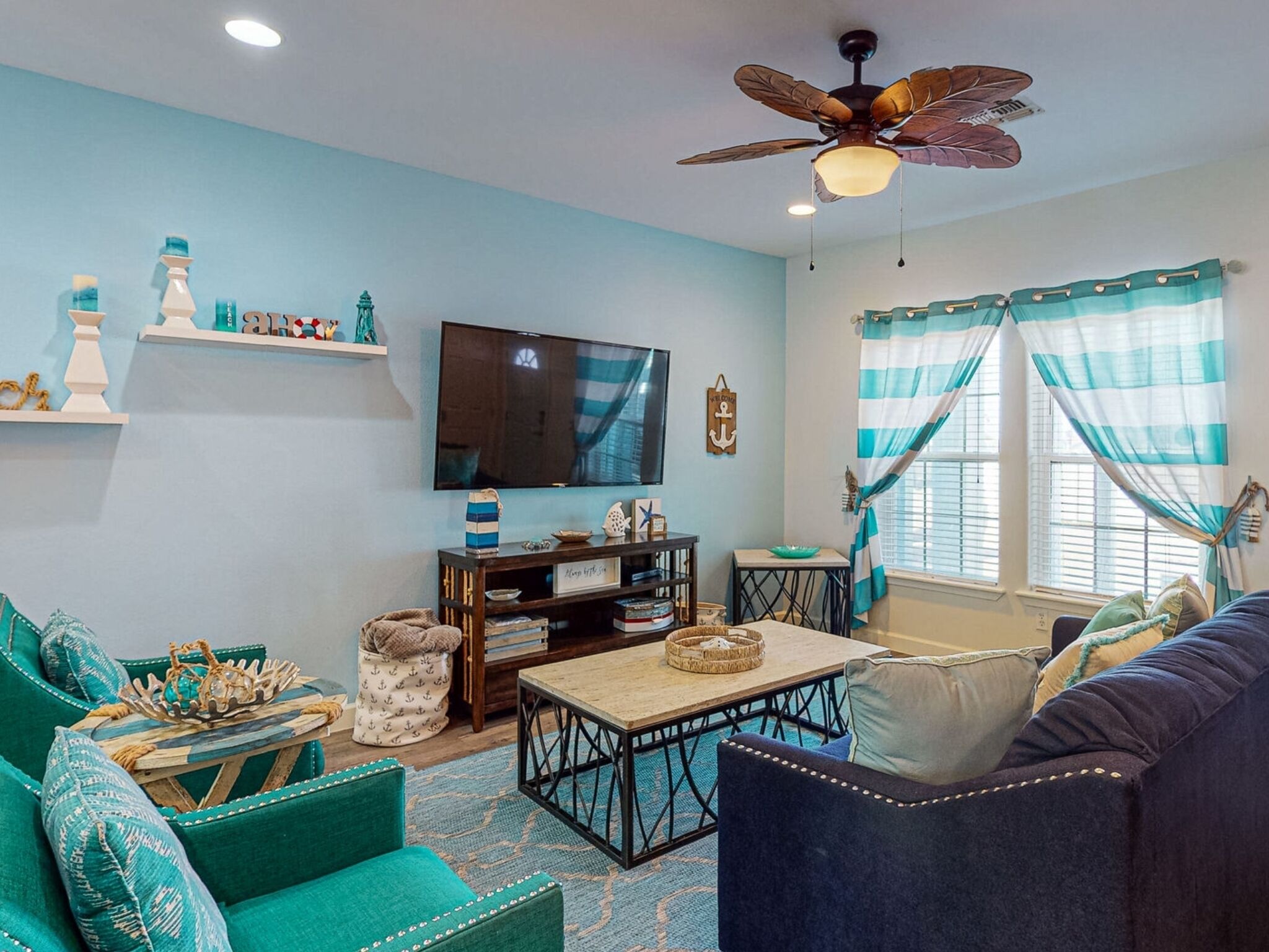 BH212  Beautiful Beach Inspired Townhome, Shared Pool, Golf Cart Accessible
