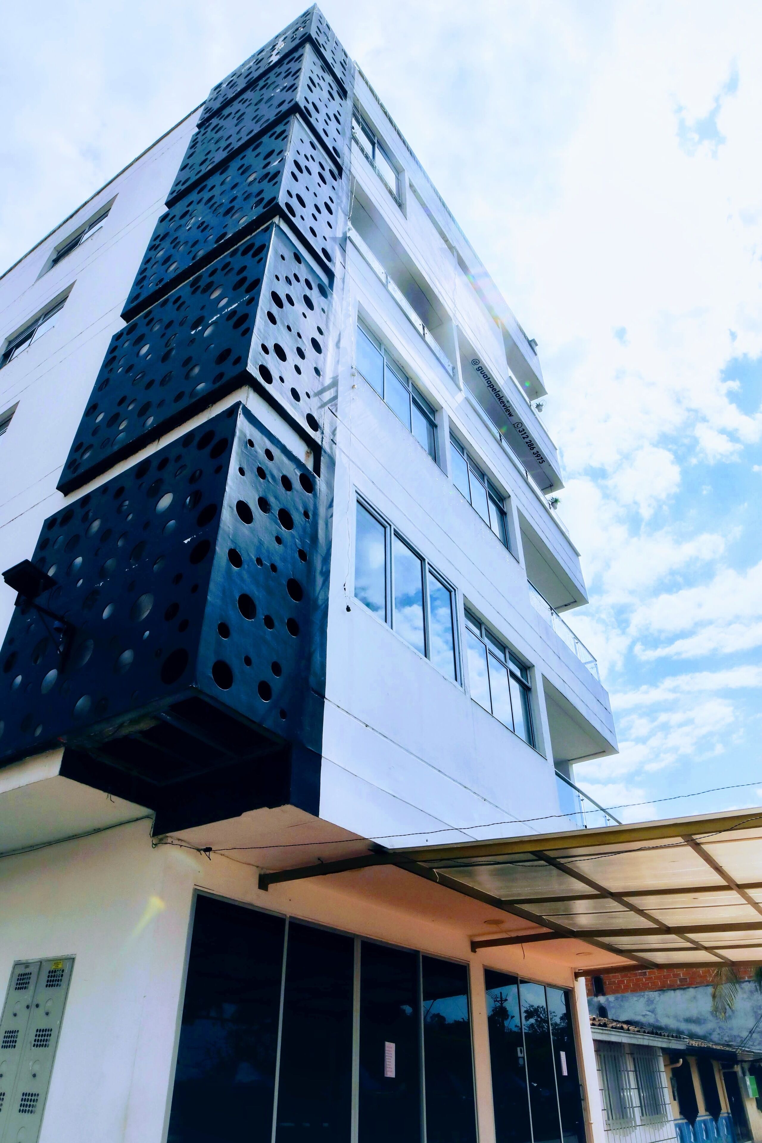 Fassade der Unterkunft