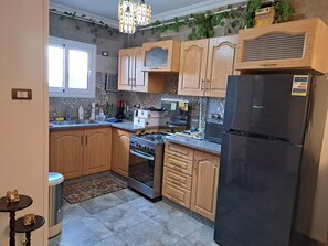 Microwave, oven, dishwasher - Three Bedrooms Apartment Nile view Maadi (Maadi)