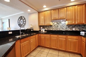 Condo, Multiple Beds (Colonnades 1202) | Private kitchen
