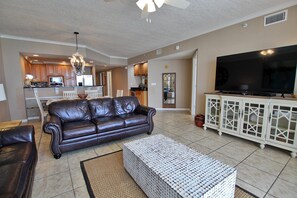 Condo, Multiple Beds (Colonnades 1202) | Living area