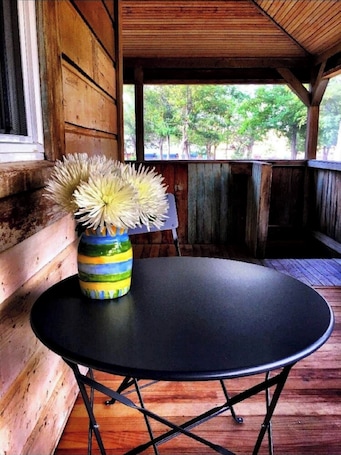 Property grounds. The Post Office Cabin, near Mercy Hotsprings.