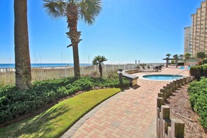 Condo, Multiple Beds (White Caps 1404) | Terrace/patio