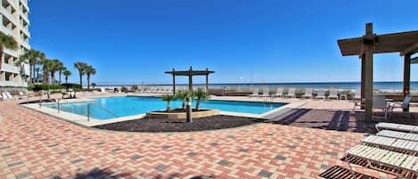 Condo, Multiple Beds (White Caps 1404) | Pool