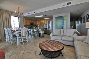 Condo, Multiple Beds (Phoenix East 1201) | Living area | TV