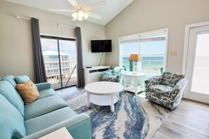 Condo, Multiple Beds (Sundial G3) | Living area