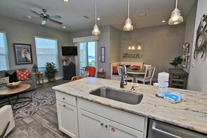 Condo, Multiple Beds (Two Little Lambs at Our Point of View) | Private kitchen