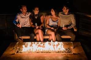 Fireplace - SaltLine Hotel (Seaside)