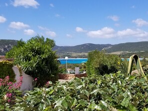 Property grounds - Mini villa sea view with shaded terrace, BBQ access to Santa Giulia Beach on foot (Porto-Vecchio)