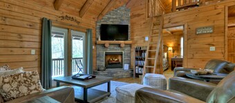 Chimney Path on Fightingtown Creek | Log Cabin | Trout Fishing | Secluded