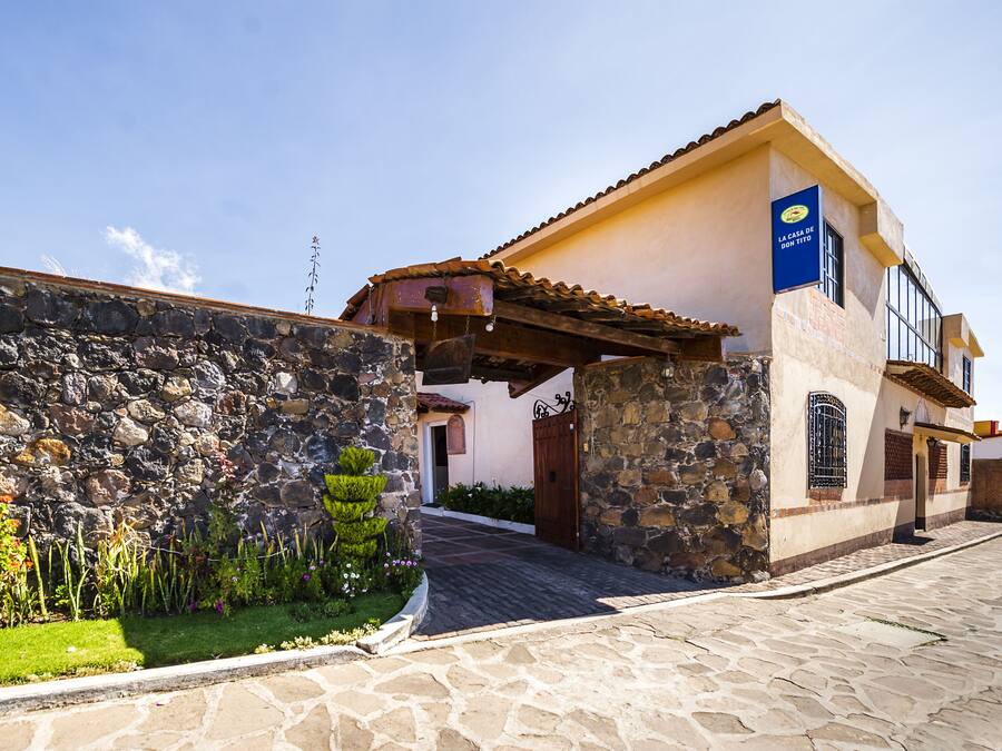 Fachada de la propiedad