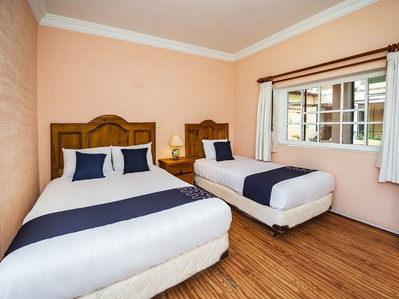 family room, multiple beds, accessible (2 single beds) | 1 bedroom, premium bedding, desk, laptop workspace