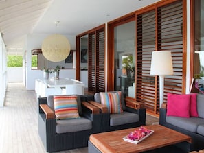Balcony - Luxurious Villa in Jan Thiel With Pool (Jan Thiel)