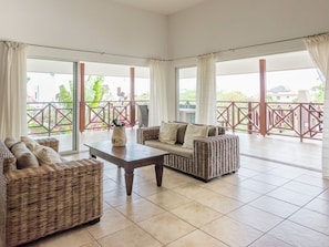 Living room - Modern Villa in Jan Thiel Curacao With Private Pool (Jan Thiel)